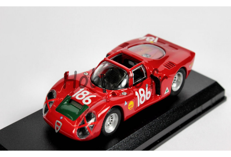 Alfa Roméo 33.2 Spider - #186 Giunti/Galli – Targa Florio 1968