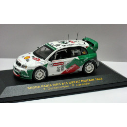 Skoda Fabia WRC - #15 P.Lukander-T.Gardemeister - Great Britain Rally 2003