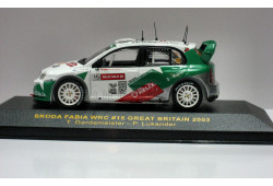 Skoda Fabia WRC - #15 P.Lukander-T.Gardemeister - Great Britain Rally 2003