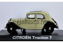 Citroën Traction 7C 1934 beige & noire