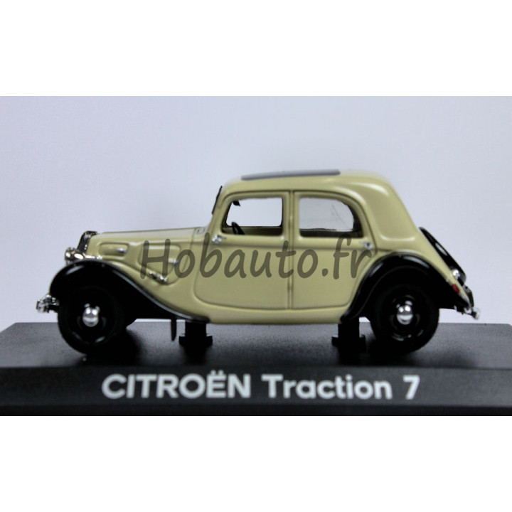 Citroën Traction 7C 1934 beige & noire