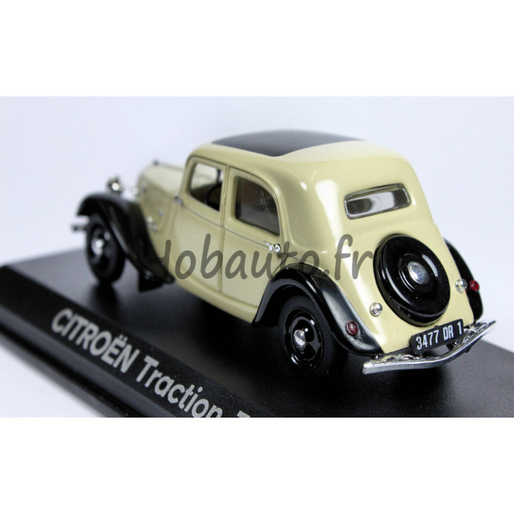 Citroën Traction 7C 1934 beige & noire
