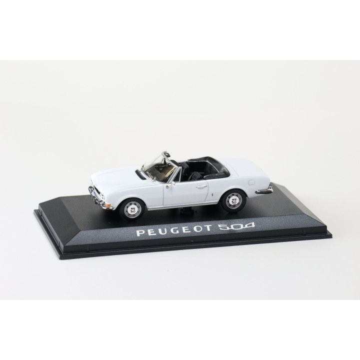 Peugeot 504 Convertible Blanche 1969