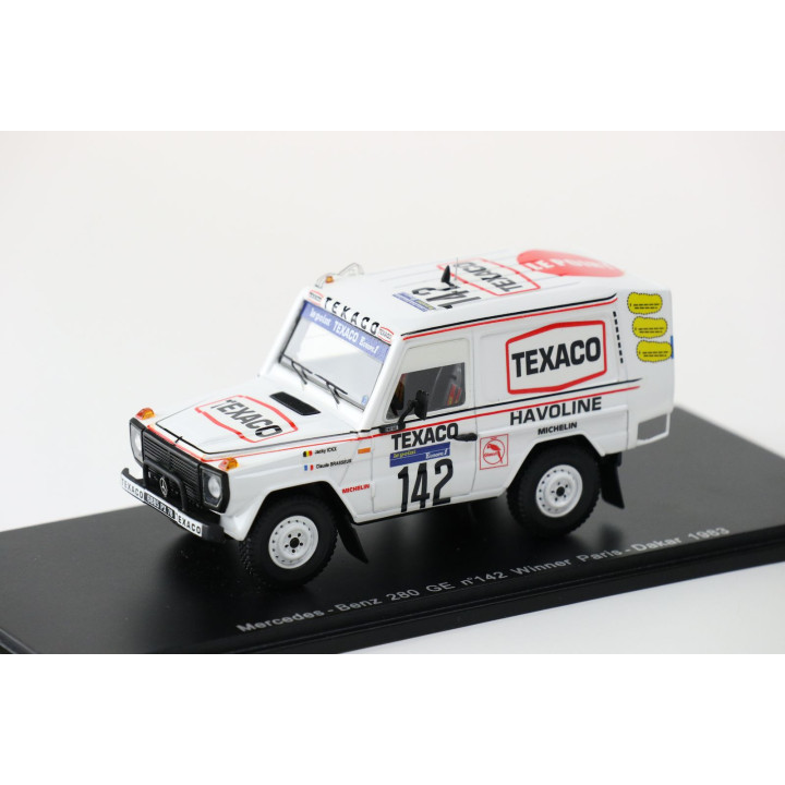Mercedes-Benz 280GE Vainqueur Paris Dakar 1983 -  n142 Ickx - Brasseur