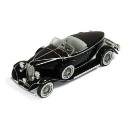 Auburn Boat Tail Roadster 1933 Noir et argent
