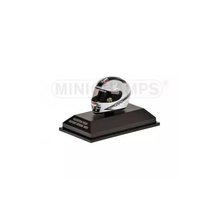 Casque 1/8 AGV Valentino Rossi Moto GP Sepang 2005 Champion du monde