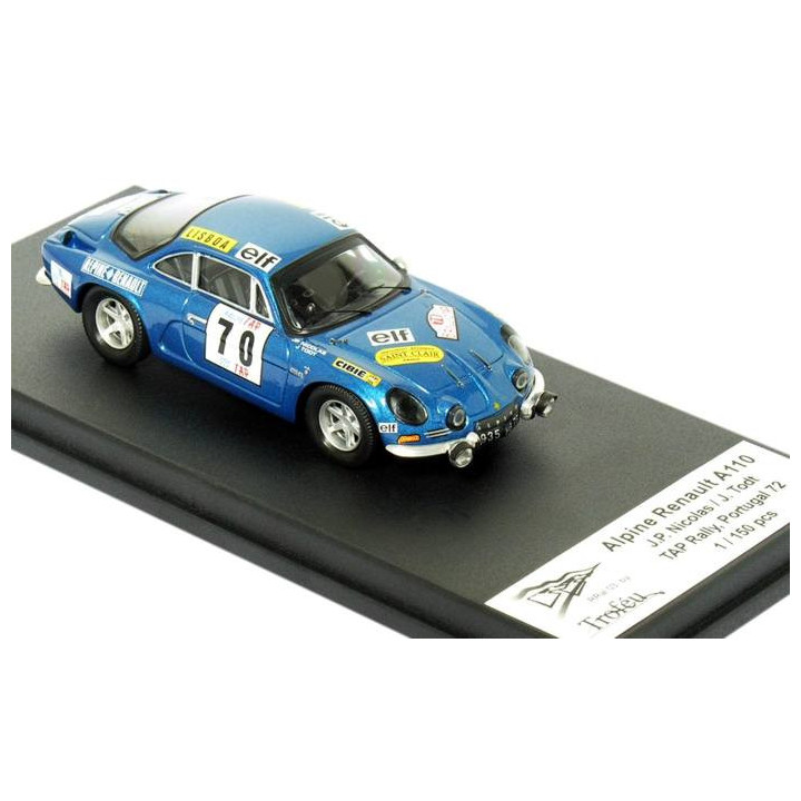 Alpine Renault A110 - n70 J.P.Nicolas / Jean Todt – TAP-Rallye Portugal 1972