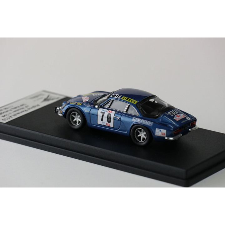 Alpine Renault A110 - n70 J.P.Nicolas / Jean Todt – TAP-Rallye Portugal 1972