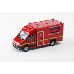 Renault Master cellule Poste de commandement – Sapeurs pompiers d’eure et loire