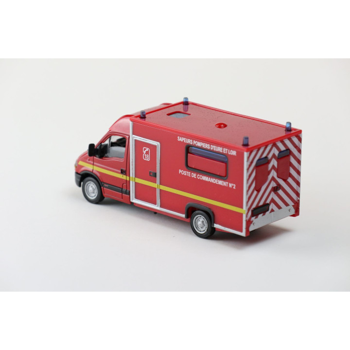 Renault Master cellule Poste de commandement – Sapeurs pompiers d’eure et loire