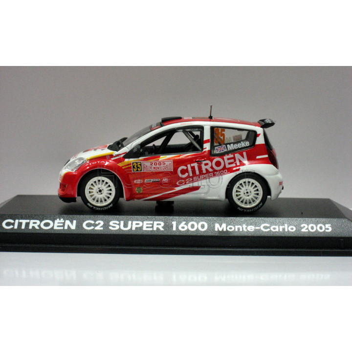 Citroen C2 Super 1600 - #35 Meeke - Rallye de Monte-Carlo 2005