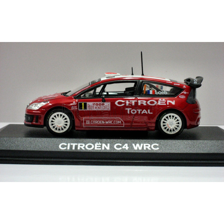 Citroen C4 WRC - #1 S.Loeb D.Elena - Rallye de Monte Carlo 2008