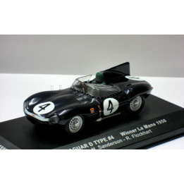 Jaguar D - #4 - N. Sanderson - R. Flockhart- Vainqueur Le Mans 1956