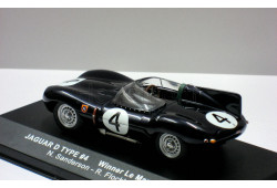 Jaguar D - #4 - N. Sanderson - R. Flockhart- Vainqueur Le Mans 1956