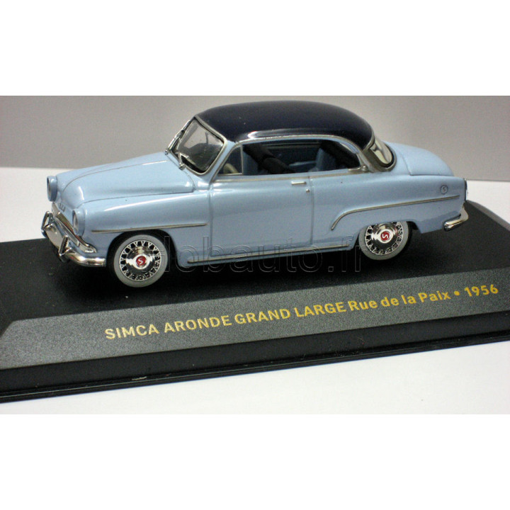 Simca Aronde Grand Large rue de la Paix - 1956