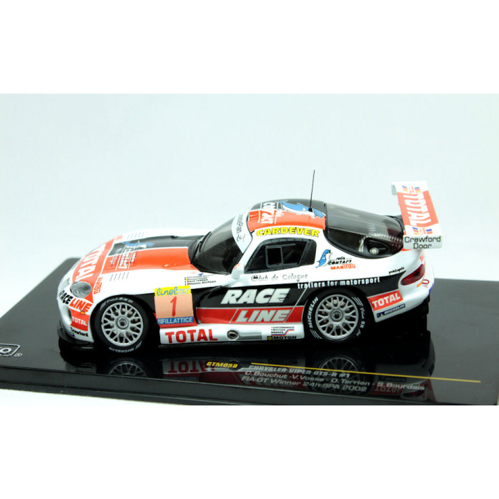 Chrysler Viper GTS-R - #1 C.Bouchut-D.Terrien-S.Bourdais-V.Vosse Winner 24h SPA 2002