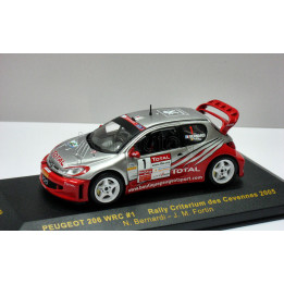 Peugeot 206 WRC - #1 J.M.Fortin-N.Bernardi - Rally Cevennes