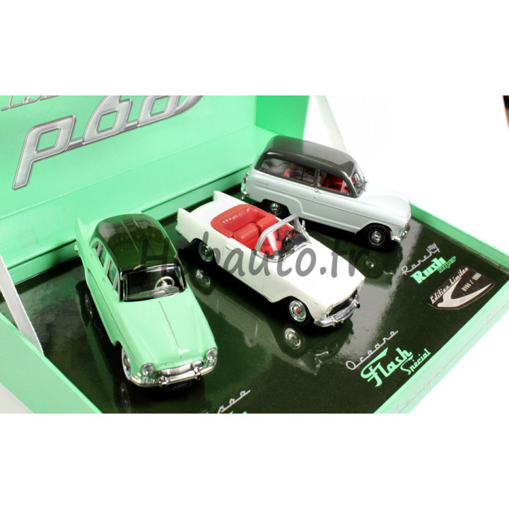 Coffret 50 Ans Simca Aronde P60 Elysée-Océane-Ranch 